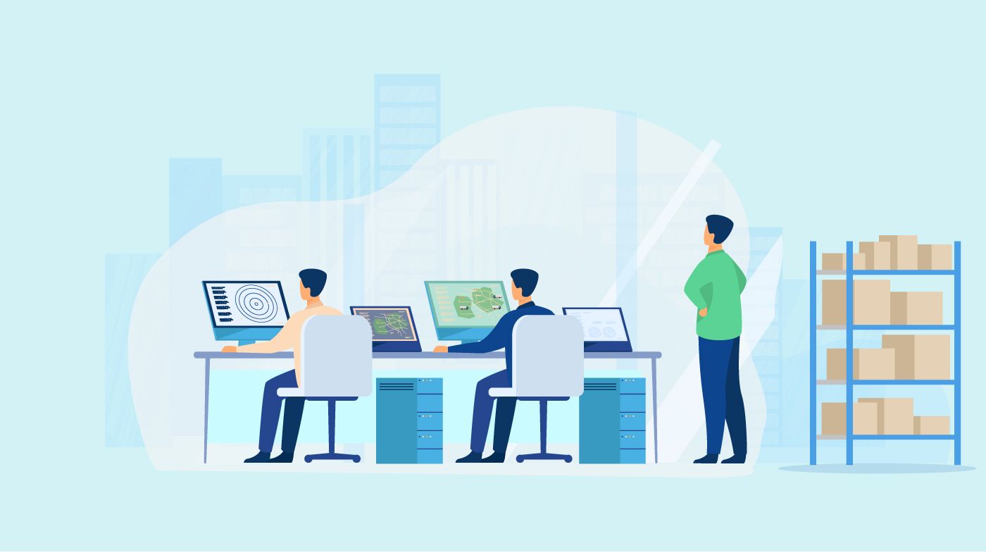 Advanced TMS control tower dashboard improving transportation visibility, fleet tracking and supply chain management