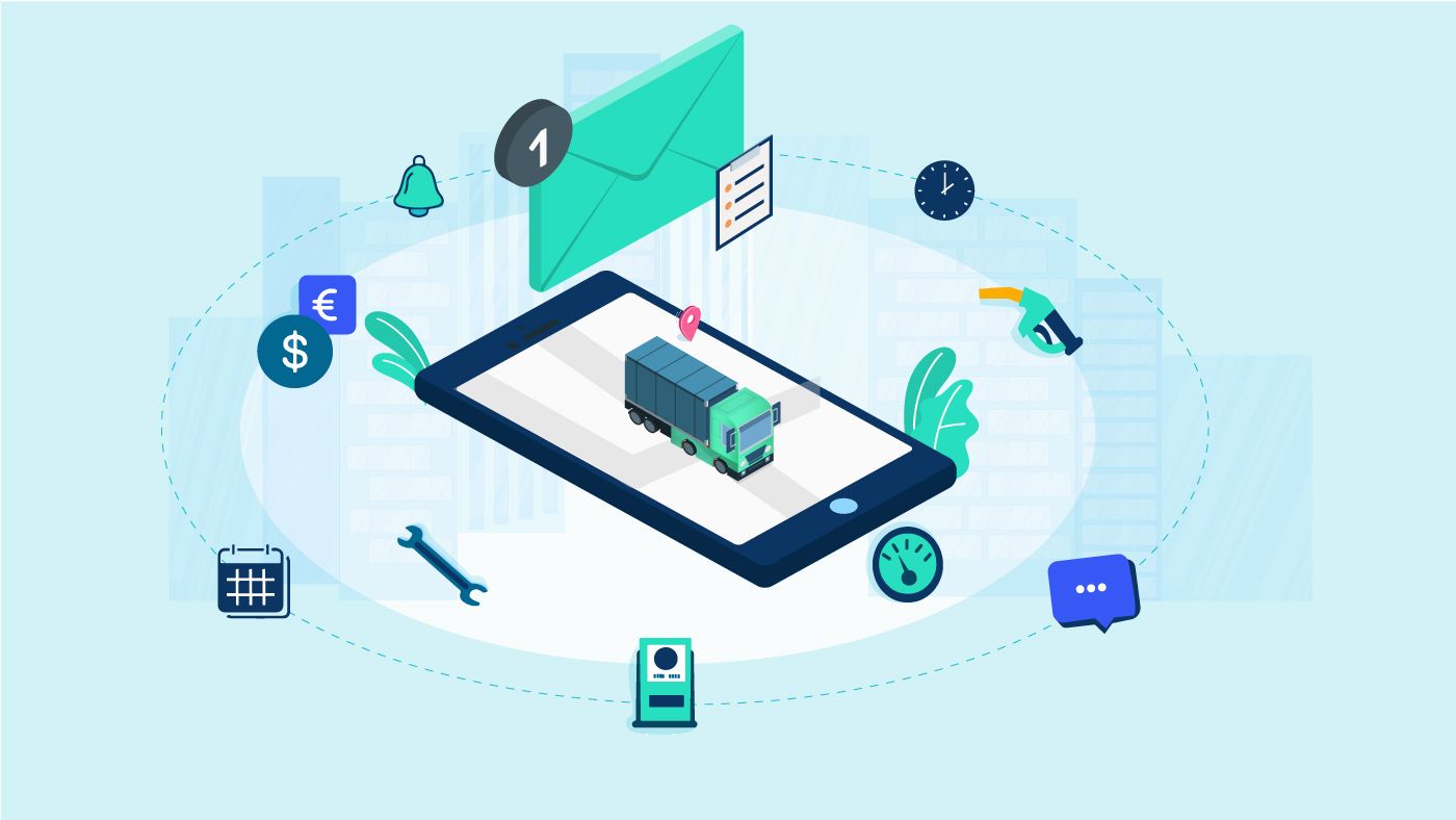 Fleet maintenance reminder software dashboard for preventive maintenance, vehicle renewals, compliance tracking, and fleet management