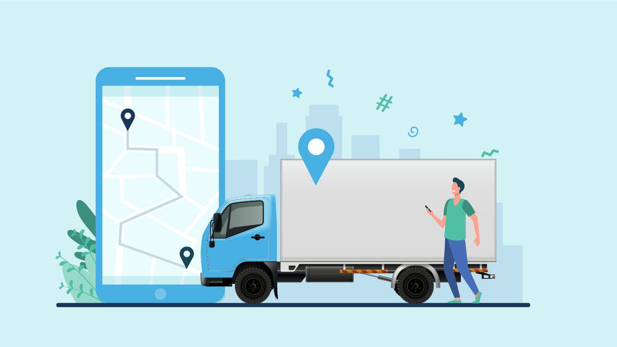 Improve fleet efficiency with a truck tracking system