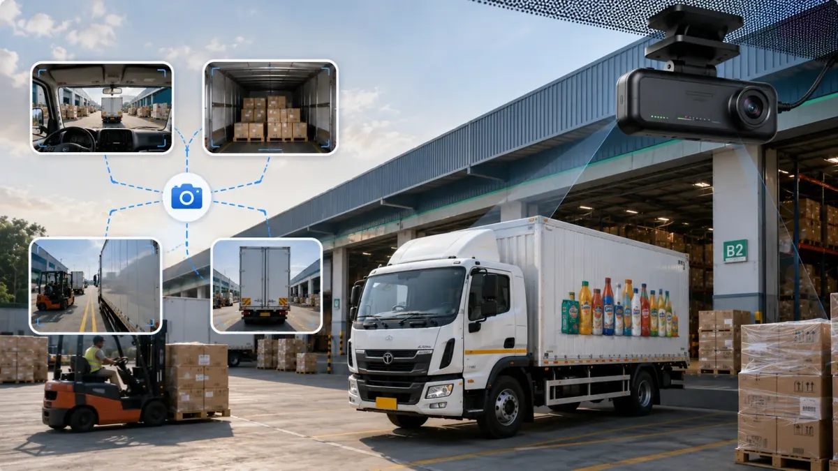 How FMCG Fleets Win With Truck Camera Systems in 2026