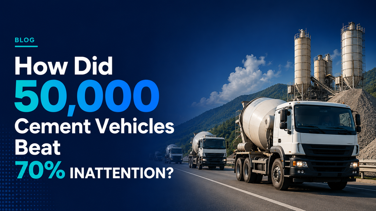 How Did 50,000 Cement Vehicles Beat 70% Inattention?