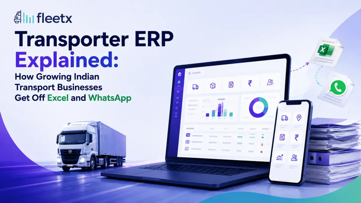 Transporter ERP: Run Trips, Not Excel Sheets