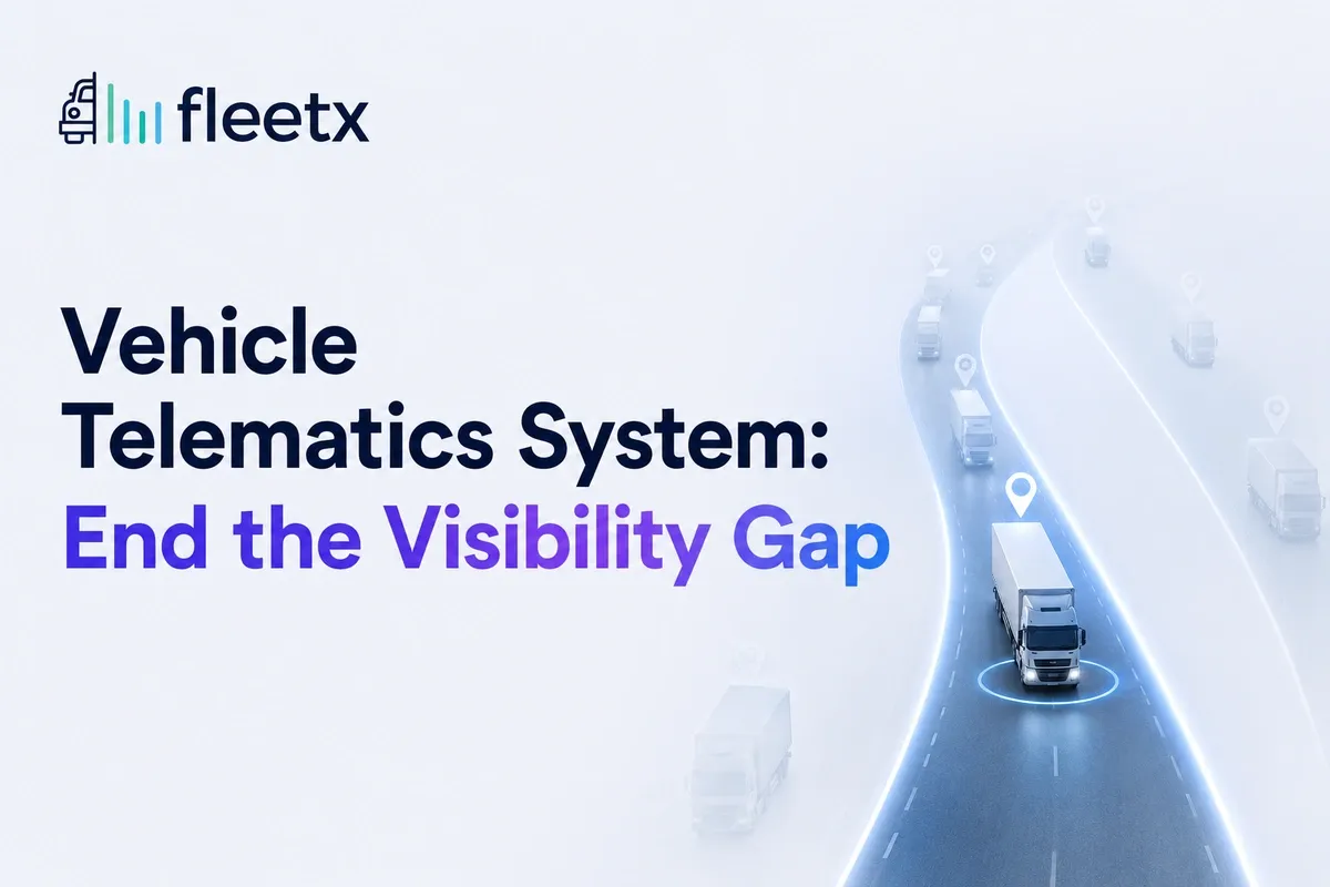 Vehicle Telematics System: End the Visibility Gap
