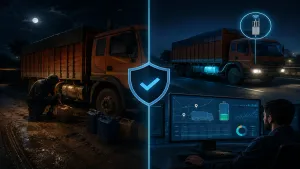 Fuel Theft in Indian Truck Fleets: How Fuel Sensors Detect Diesel Theft