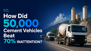 How Did 50,000 Cement Vehicles Beat 70% Inattention?